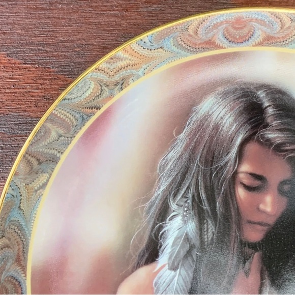 1994 "First Glance" 4th Plate Native Beauty Collection by Lee Bogle - Picture 2 of 10